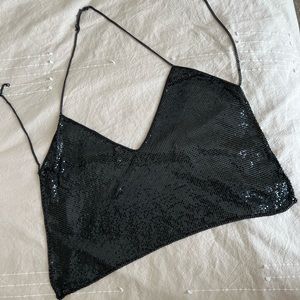 Black Chain Top